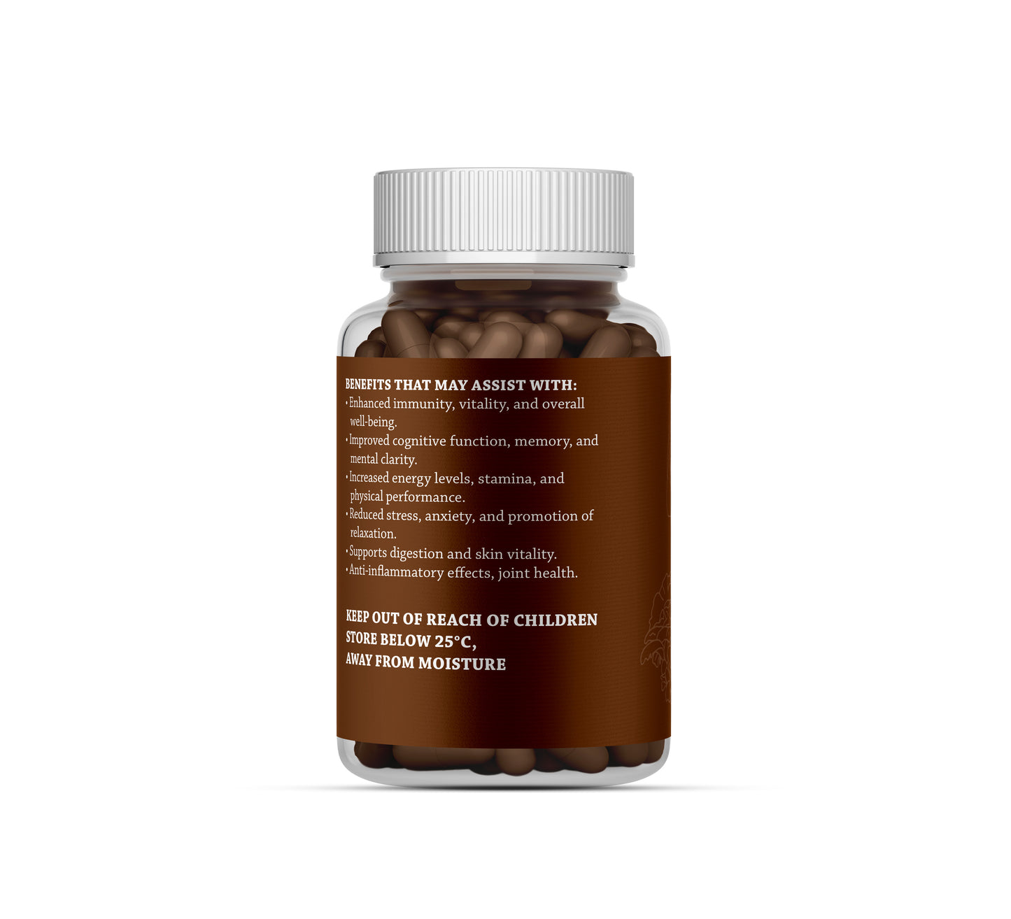 5 Mushroom Extract | Nootropic, Cognitive & Immunity | Bedouin Botanicals