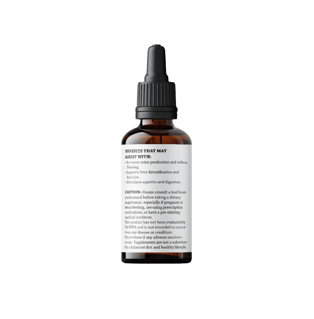 Bedouin Botanicals Dandelion Root & Leaf Tincture – 1:10 Alcohol-Based Extract