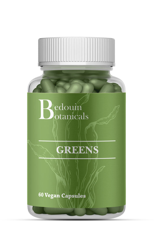 Bedouin Botanicals Greens Complex – 500mg Vegetable Capsules