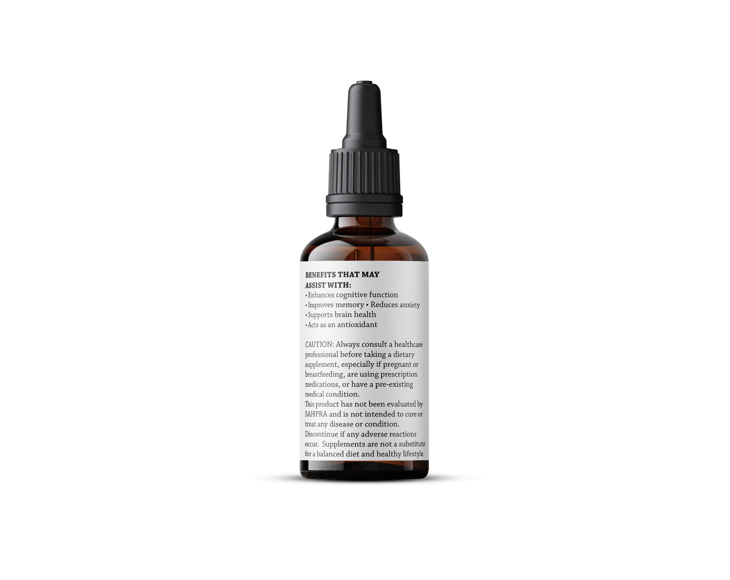 Bedouin Botanicals Bacopa Monnieri Tincture – 1:10 Alcohol-Based Extract