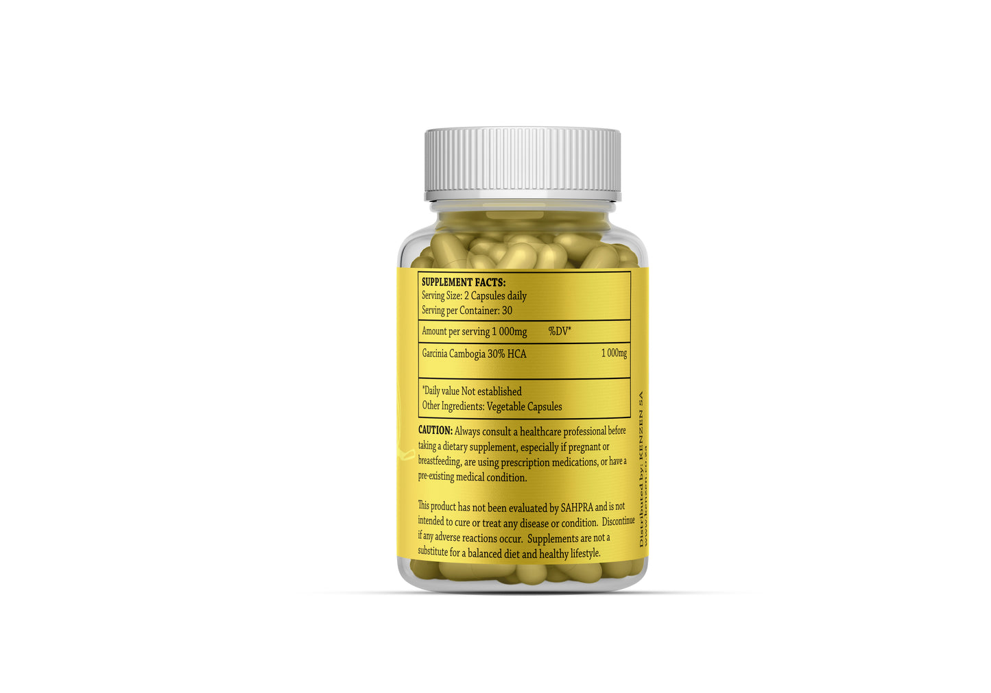 Bedouin Botanicals Garcinia Cambogia Extract – 500mg Vegetable Capsules