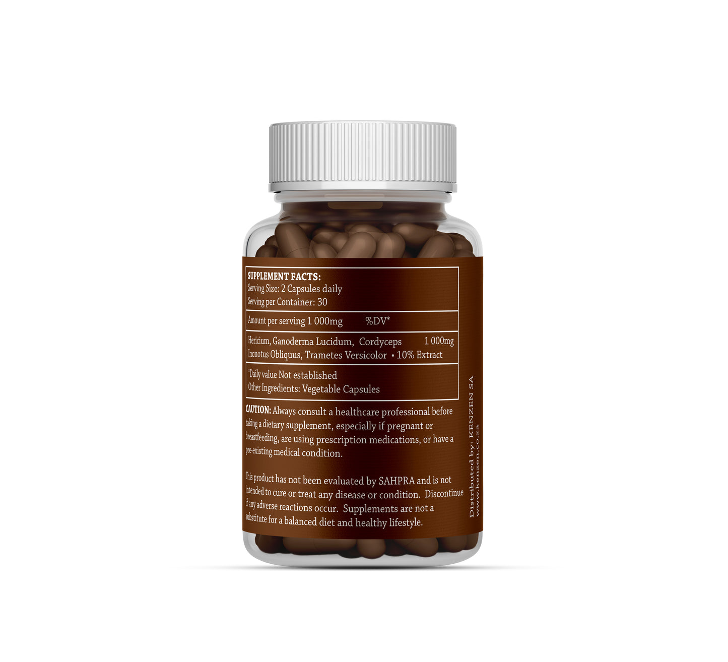 5 Mushroom Extract | Nootropic, Cognitive & Immunity | Bedouin Botanicals