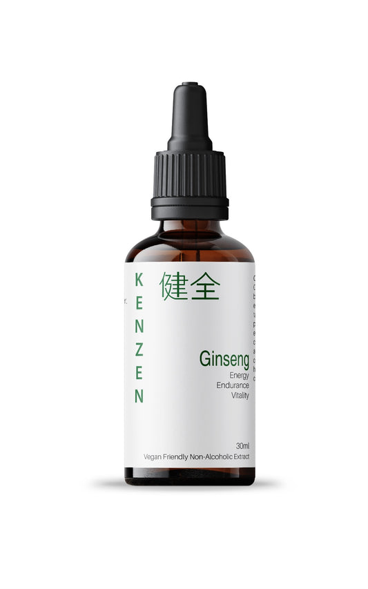 Kenzen Ginseng Panax Tincture | 1:10 Extract | Non-Alcoholic
