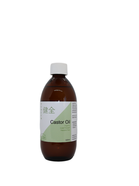 HEXANE-FREE COLD PRESSED CASTOR OIL BODY SUPPORT 500ML
