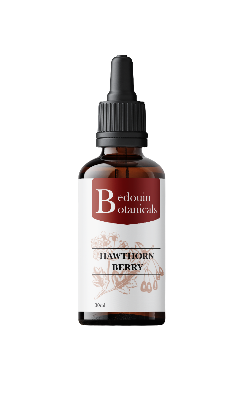 Bedouin Botanicals Hawthorn Berry Tincture – 1:10 Alcohol-Based Extract