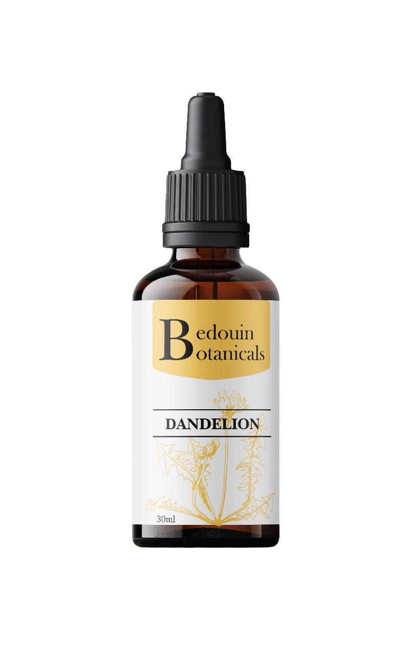 Bedouin Botanicals Dandelion Root & Leaf Tincture – 1:10 Alcohol-Based Extract