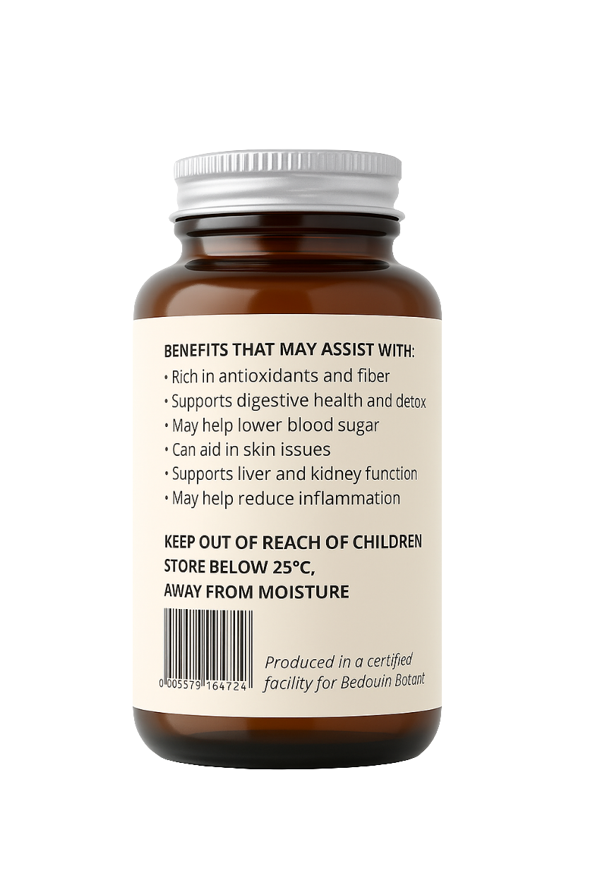 Bedouin Botanicals Burdock Root 4:1 Extract – 500mg Vegetable Capsules